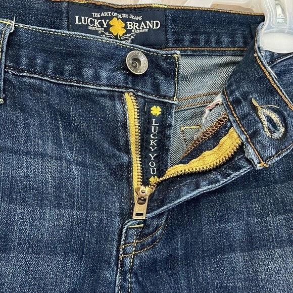 Lucky Brand Riley denim Shorts Raw Hem 10/30 - Picture 5 of 12